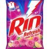 Rin Refresh Lemon and Rose Detergent Powder, 4 kg