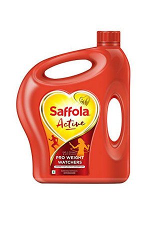 Saffola Active Blended Oil, 5 ltr Can