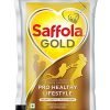 Saffola Gold Blended Oil, 1 ltr Pouch