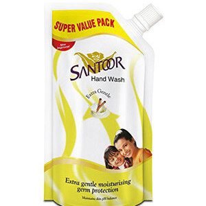 Santoor Hand Wash Extra Gentle 800 Ml Pouch