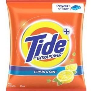 Tide Plus Detergent Washing Powder - Extra Power Lemon & Mint, 4 kg