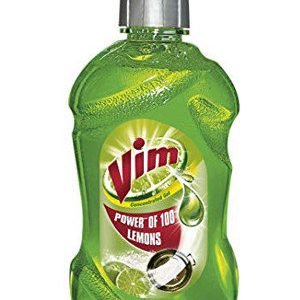 Vim Dishwash Liquid - Lime, 250 ml