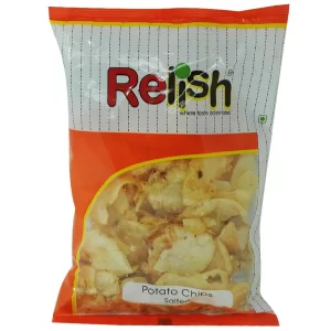 SALT POTATO CHIPS 100 Grams
