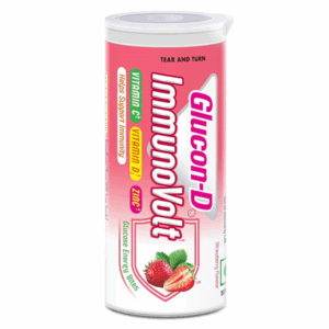 Buy Glucon-D Immunovolt Strwberry 18 Grams Online