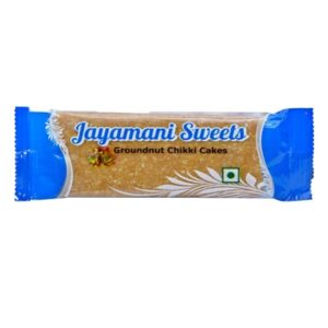Jayamani Groundnut Chikki Cakes 20 Grams