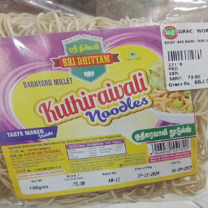 Dhivyam Barnyard Millet Noodles 180 Grams