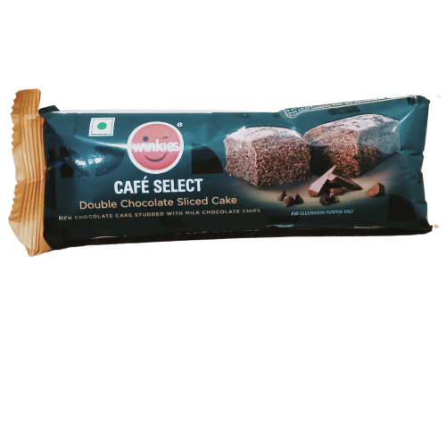winkies cafe select double choco cake 70g