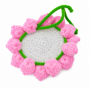 Handmade Crochet Sunflower Flower Band
