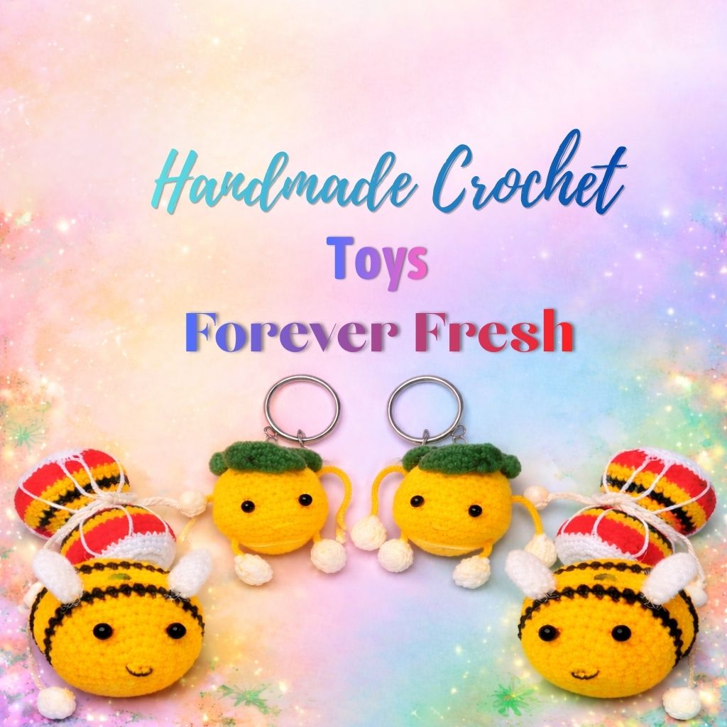 Handmade Crochet Toy Banner Mobile