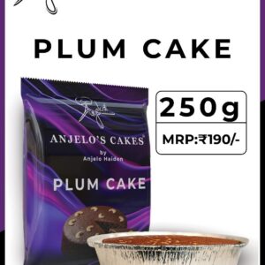 Anjelo's Confectionery Plum Cake Normal 250 Grams