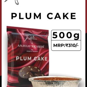 Anjelo's Confectionery Plum Cake Normal 500 Grams