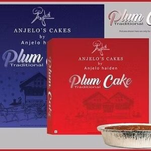 Anjelo's Confectionery Traditional Plum Cake 900 Grams