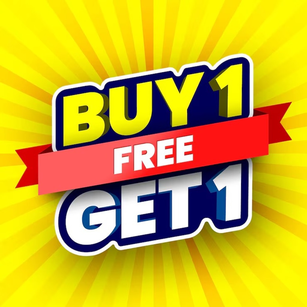 Buy 1 Get 1 Free Mobile Banner