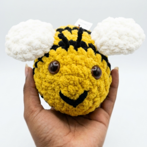 Handmade Crochet Honey Bee Toy