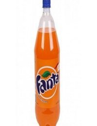 Fanta Soft Drink Orange Flavored 2 Litre Bottle