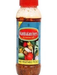 Mambalam Iyers Pickle – Mix Vegetable, 500 gm Bottle